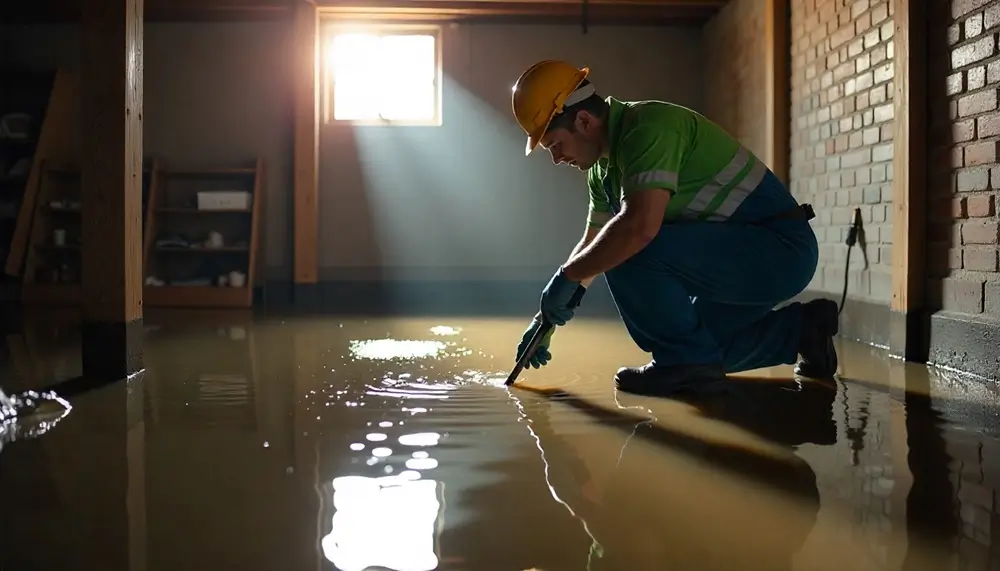 Professional water damage restoration services in Willow Springs, IL